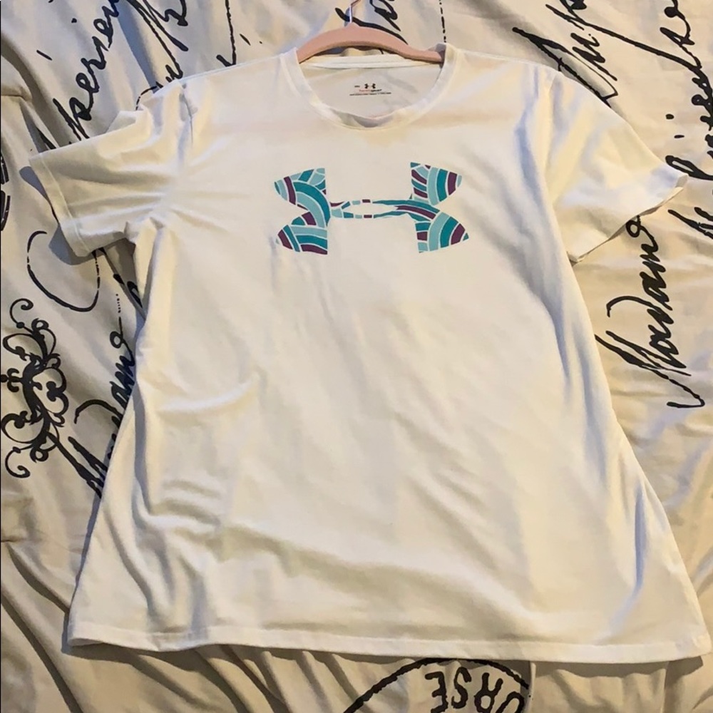 Under Armour Heat Gear White T-Shirt